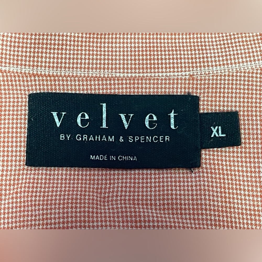 Velvet by Graham & Spencer Dress Shirt Men’s Size XL - Picture 3 of 4